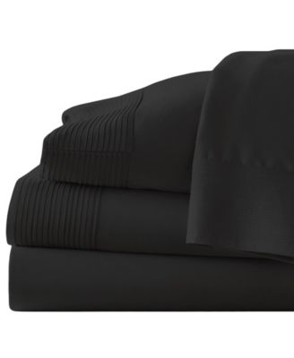 Classy Pleated 21" Extra deep, Pocket Sheet Set, Split King