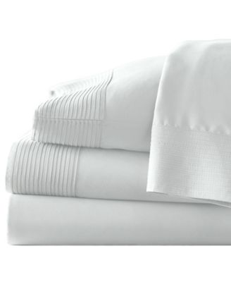 Classy Pleated 21" Extra deep, Pocket Sheet Set, California King