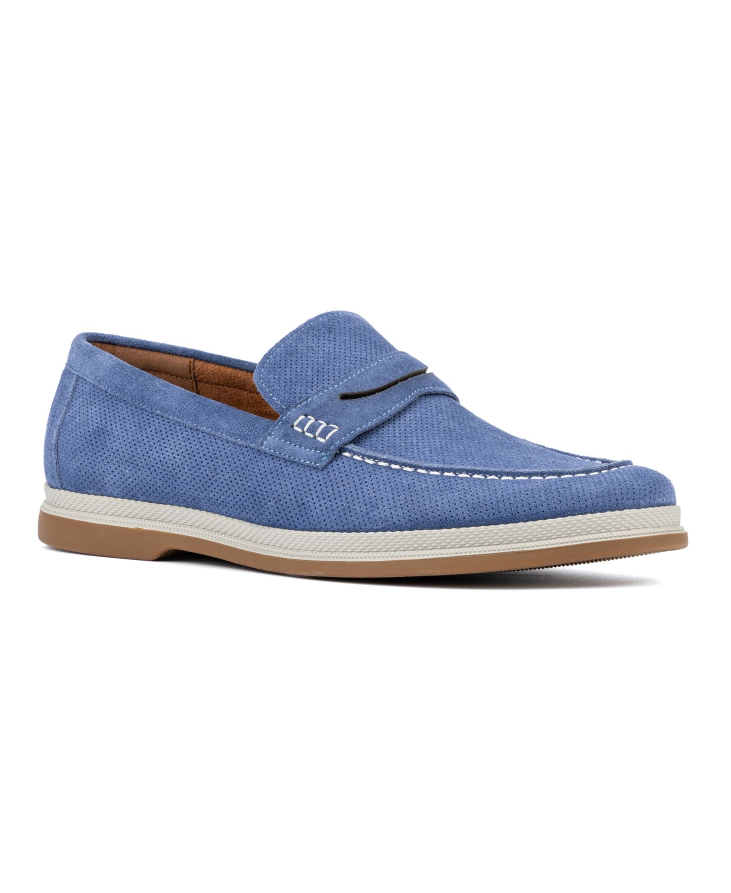 Мужские туфли Vintage Foundry Co Menahan Slip-On, цвет: Синий — фото 1