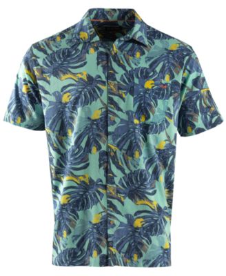 Salt Life - Men's  Lounging Short-Sleeve Button-Up Patterned Shirt
