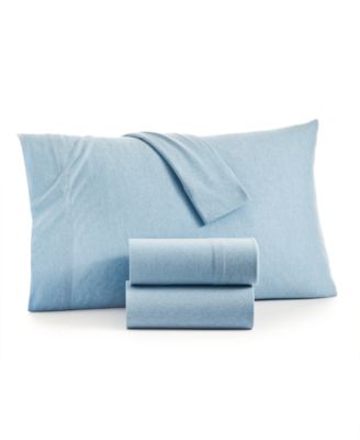 Martha Stewart Collection - Jersey 3-Pc. Sheet Set, Twin XL, Created for Macy's