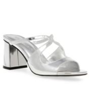 Anne klein sale sandals white