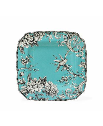 222 Fifth - Adelaide Turquoise 16-Pc. Dinnerware Set, Service for 4