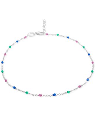 Giani Bernini - Enamel Bead Ankle Bracelet