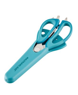 Professional Multi Shear Kitchen Scissors with Herb Stripper and Sheath Set, 2 Piece