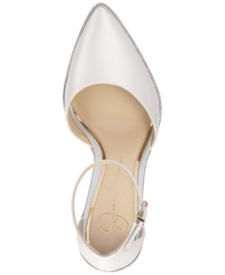 Jessica Simpson Women's Pemota-B Pointed-Toe Ankle-Strap Pumps - Macy's