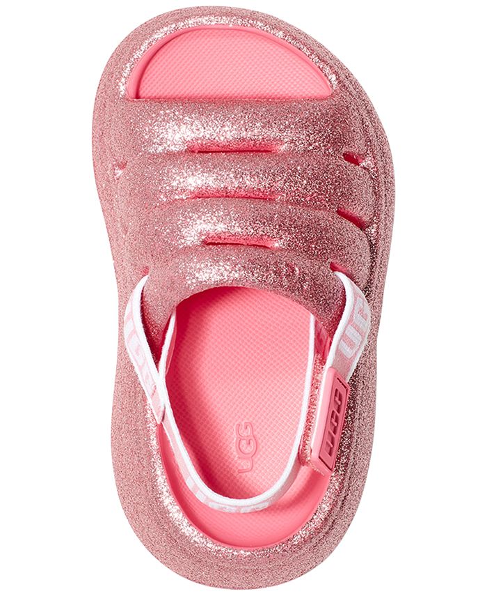 UGG® Toddler Sport Yeah Glitter Slingback Sandals - Macy's
