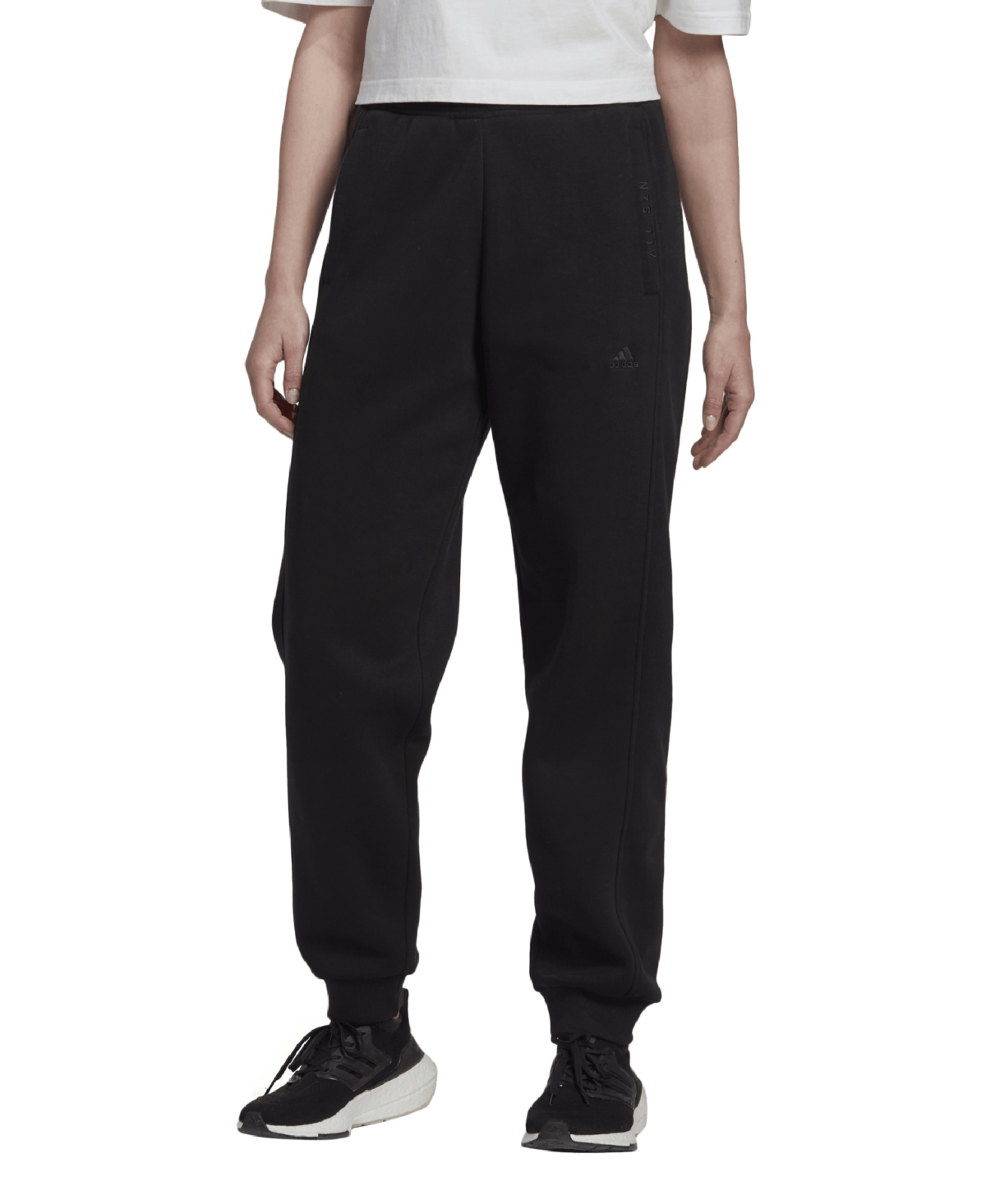 Adidas Originals Women's All Szn Fleece Jogger Sweatpants In Black