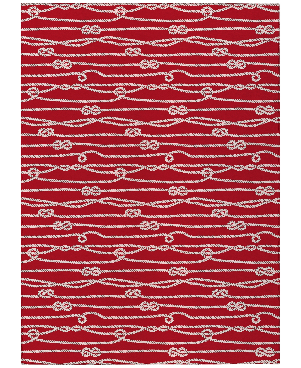 D Style Harbor Ha7 8' X 10' Area Rug In Red