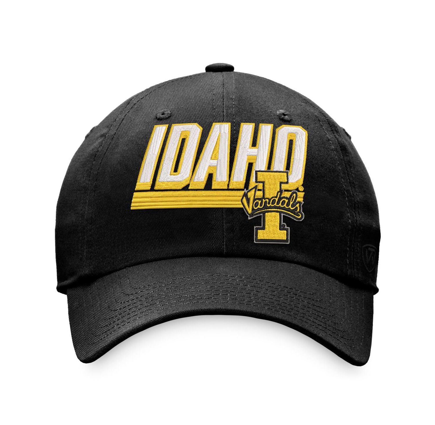 Men's Black Idaho Vandals Slice Adjustable Hat