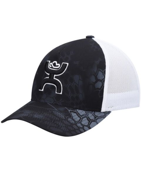 Мужская кепка Hooey Black, White Bass Trucker Snapback Hat