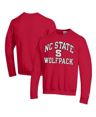 Men's Red NC State Wolfpack High Motor Pullover Sweatshirt