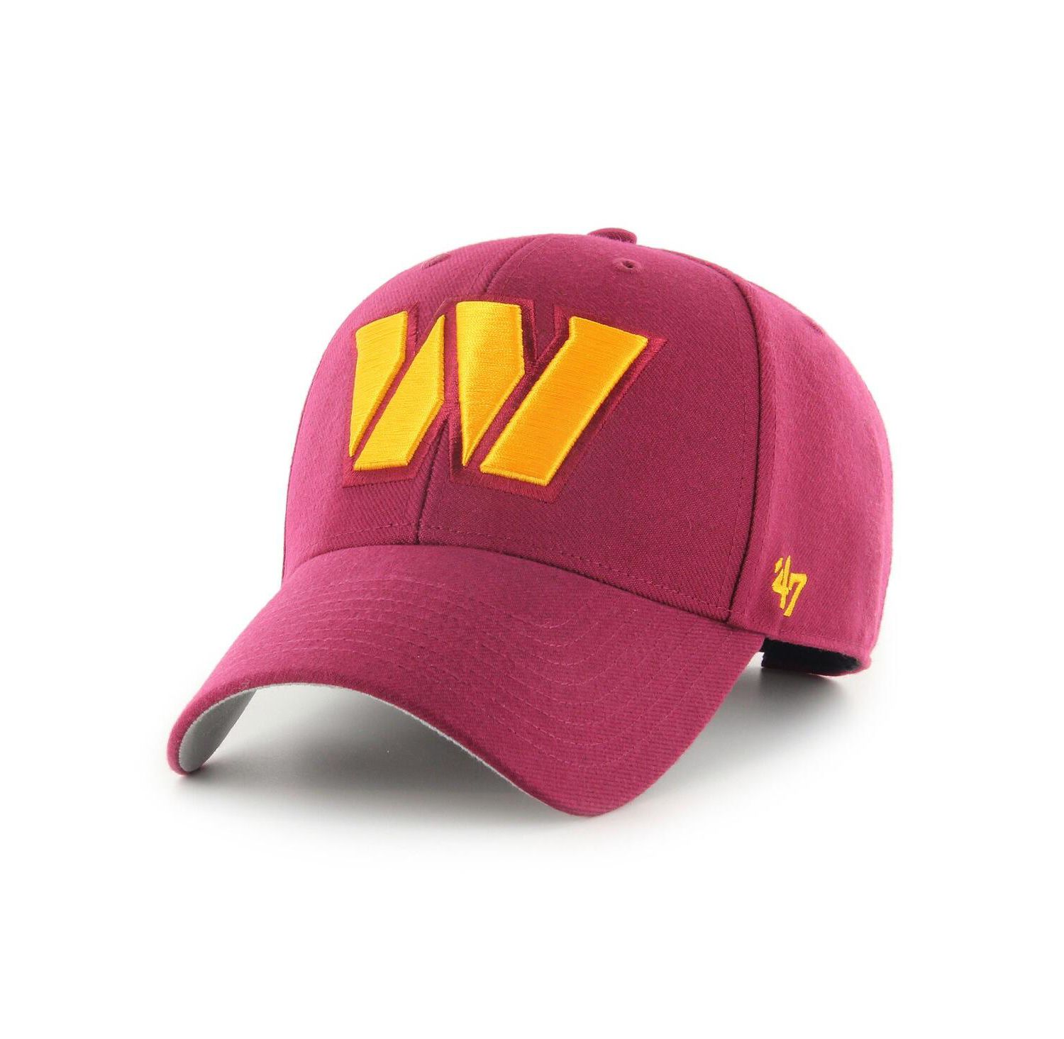 Men's Burgundy Washington Commanders Mvp Adjustable Hat