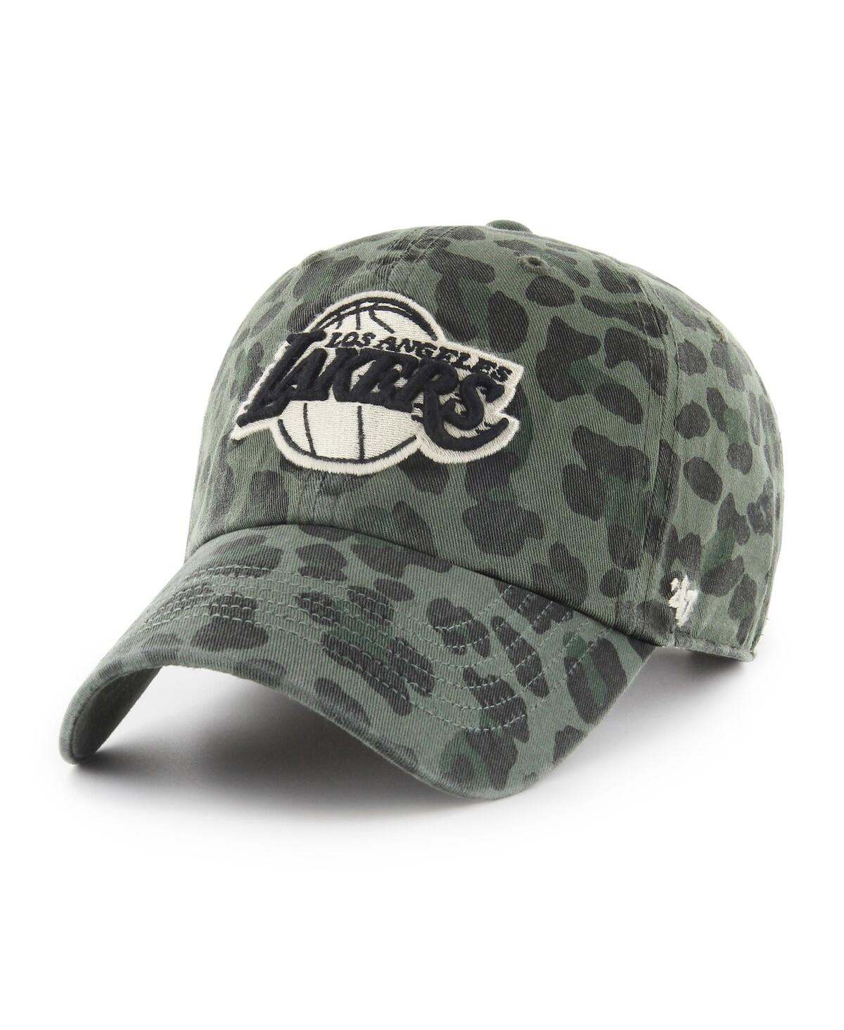 Shop 47 Brand Women's ' Green Los Angeles Lakers Bagheera Clean Up Adjustable Hat