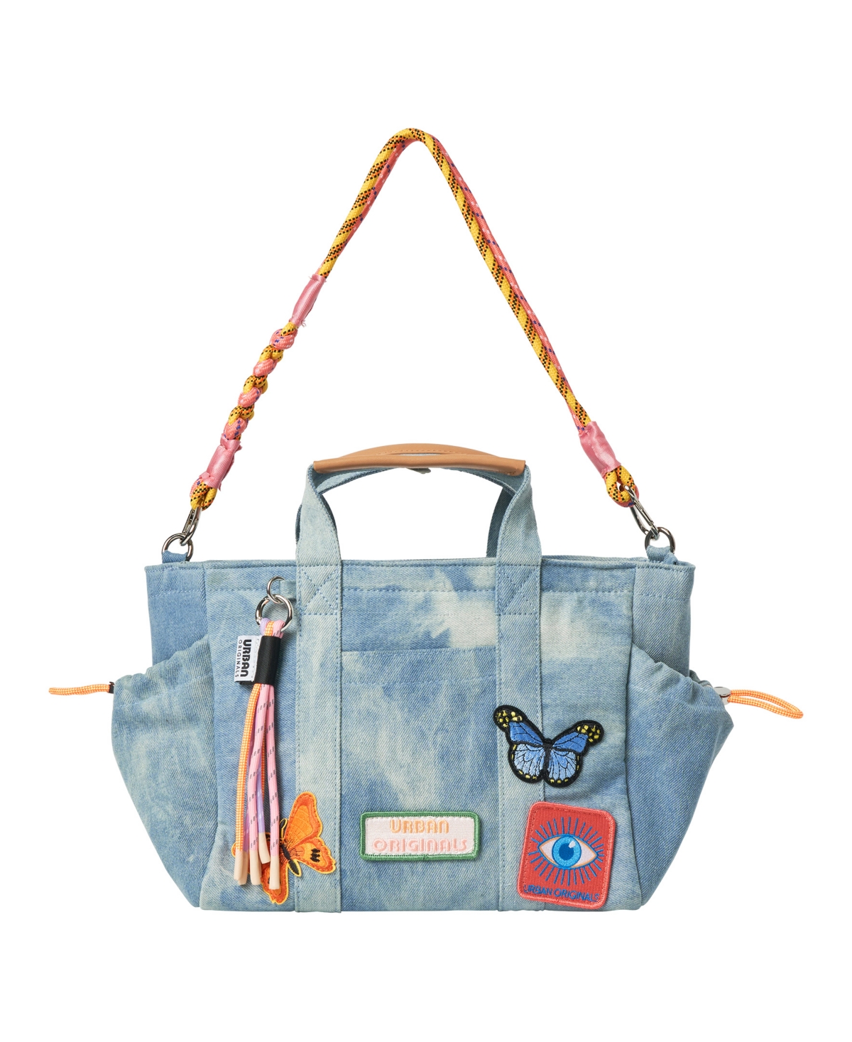 Butterfly Small Tote Bag - Blue