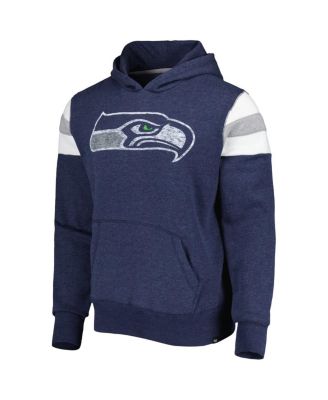 Men's College Navy Seattle Seahawks Premier Nico Pullover Hoodie