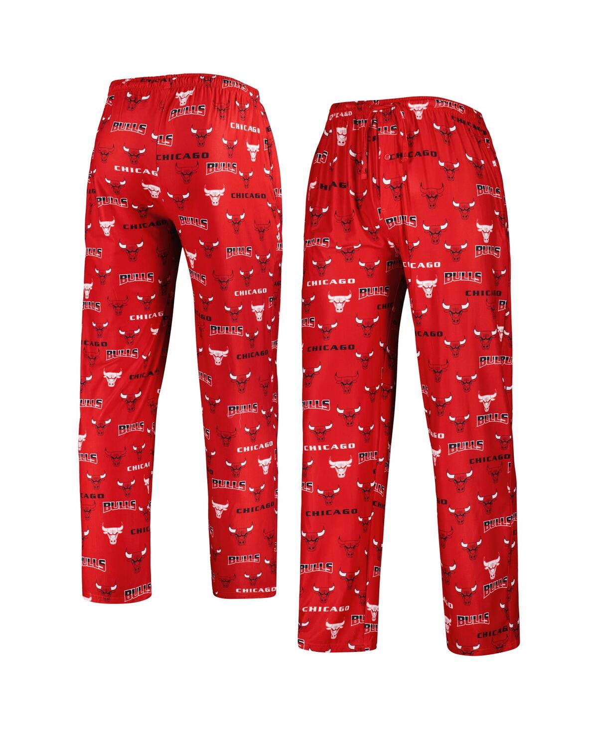 Men's Concepts Sport Red Chicago Bulls Breakthrough Knit Sleep Pants - Red