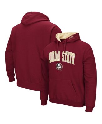  Men's  Florida State Seminoles Arch & Logo 3.0 Pullover Hoodie