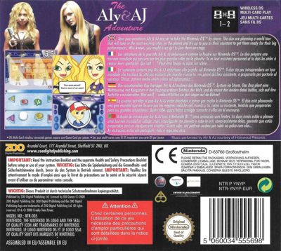 The Aly & Aj Adventure - Nintendo DS