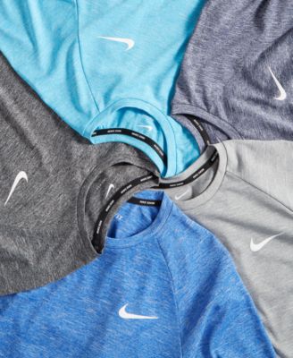 Men's Hydroguard Dri-FIT Stretch UPF 40+ Heather Rash Guard 