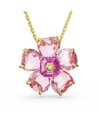 Swarovski Crystal Flower Florere Necklace - Macy's