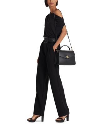 Farrah Medium Leather Top-Handle Satchel