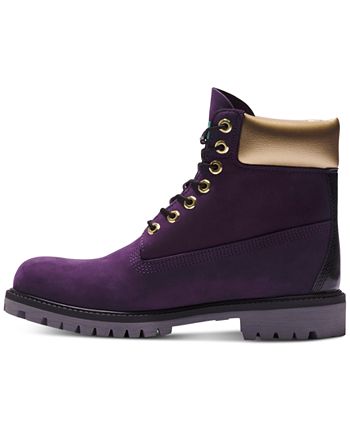Purple mens timberlands on sale