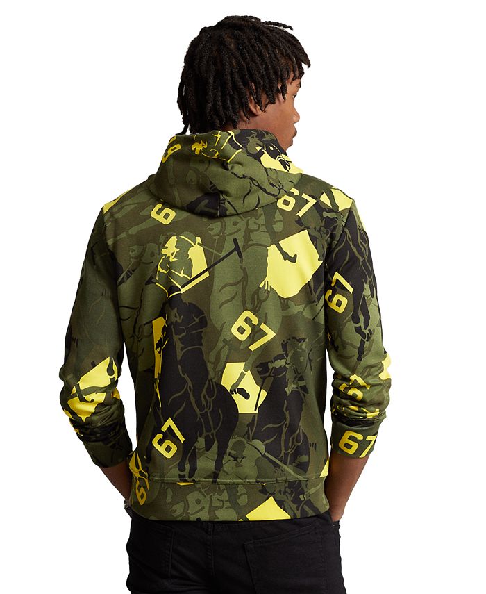 Polo pony camo hoodie Clearance