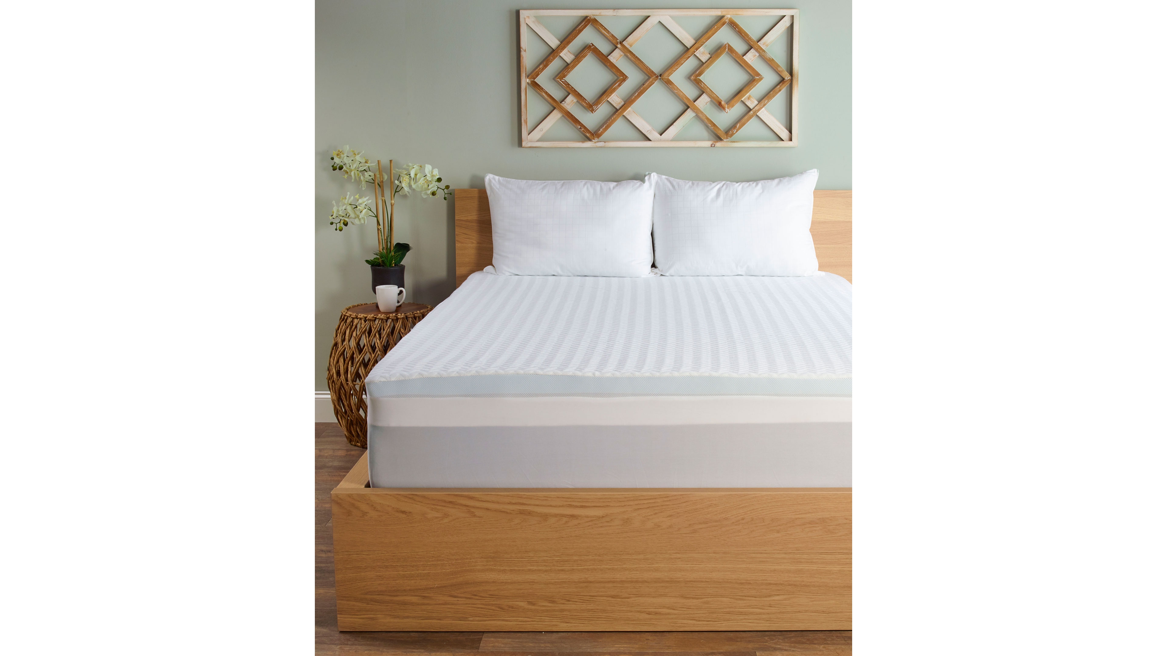 Comfort Tech Serene 2" Foam Mattress Topper, Queen