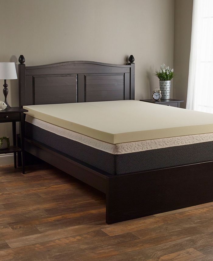 Isotonic 3" Memory Foam Mattress Topper, Twin Macy's