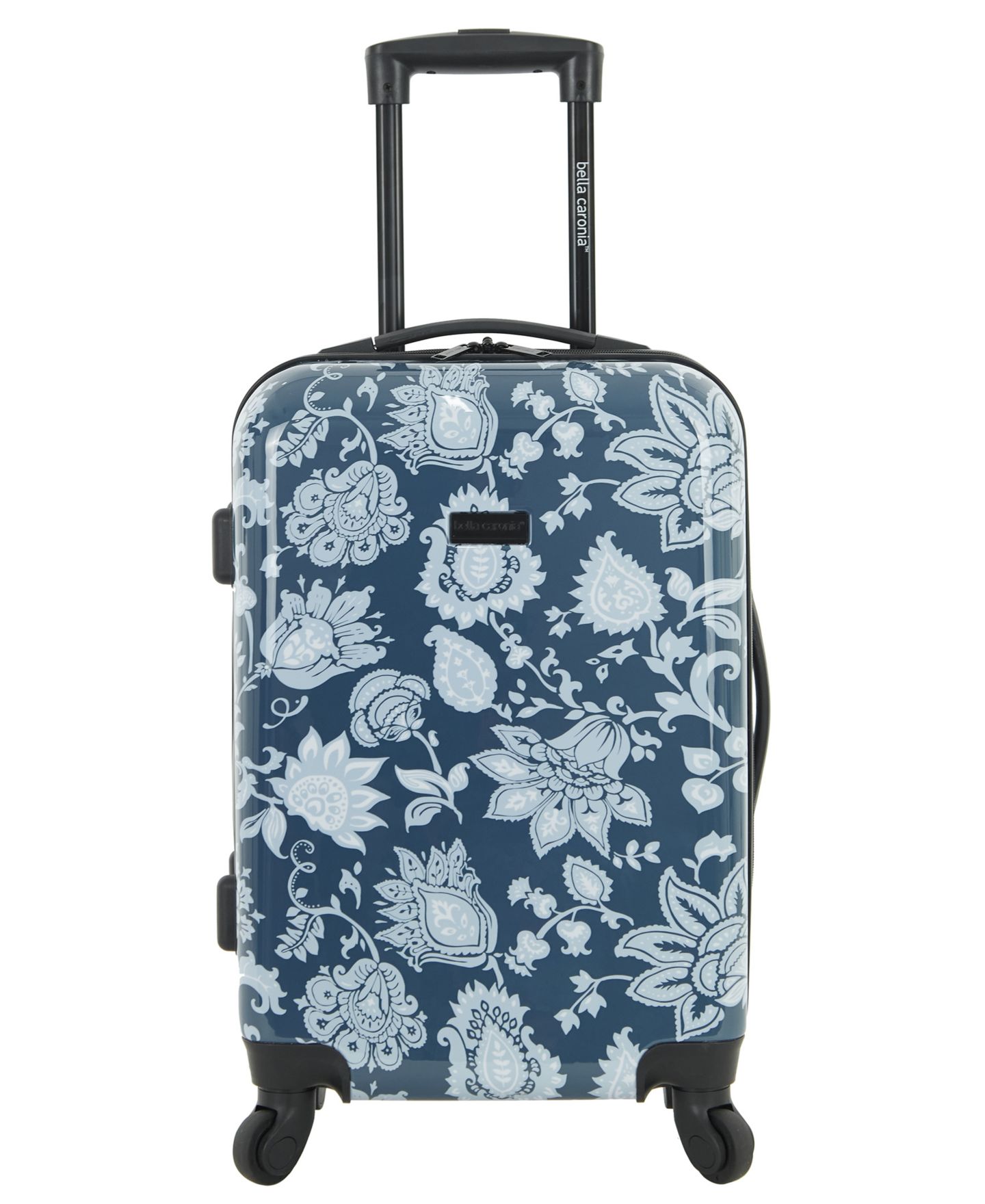 Чемоданы Bella Caronia 3 Piece Rolling Hardside Luggage Set with 4 Wheel Spinners, цвет: Королевский синий — фото 4