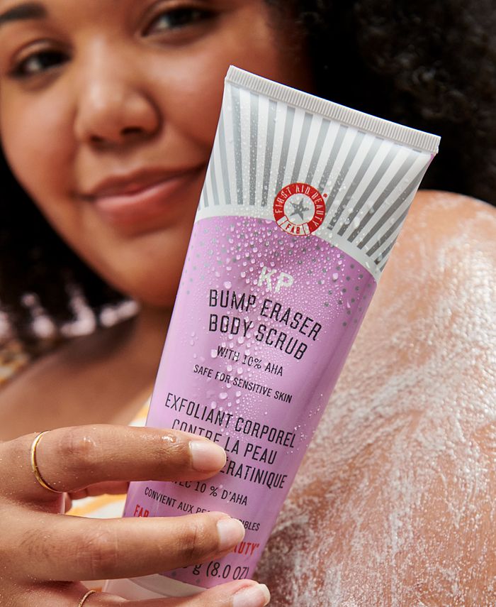 First Aid Beauty KP Bump Eraser Body Scrub w. 10 AHA, 10 oz. Macy's