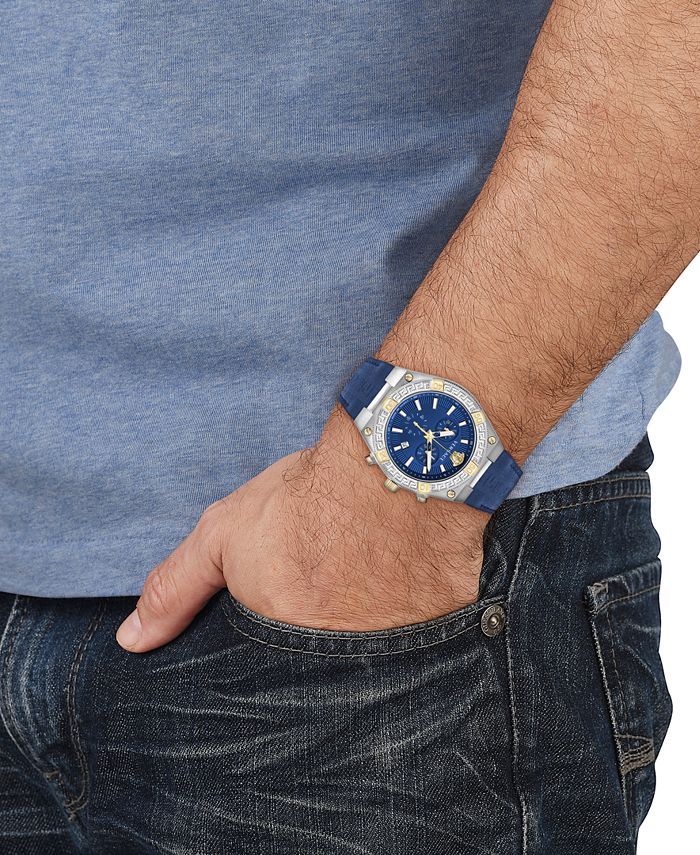 ヴェルサーチ メンズ 腕時計 アクセサリー Men´s Swiss Chronograph V