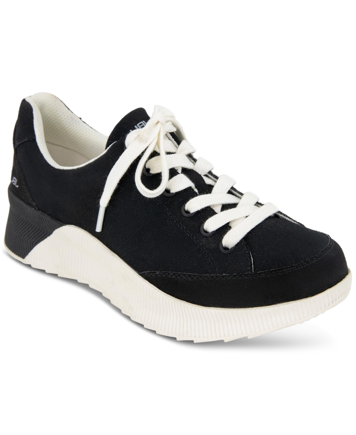 Jbu Women's Quincey Lace-up Low-top Sneakers In Black