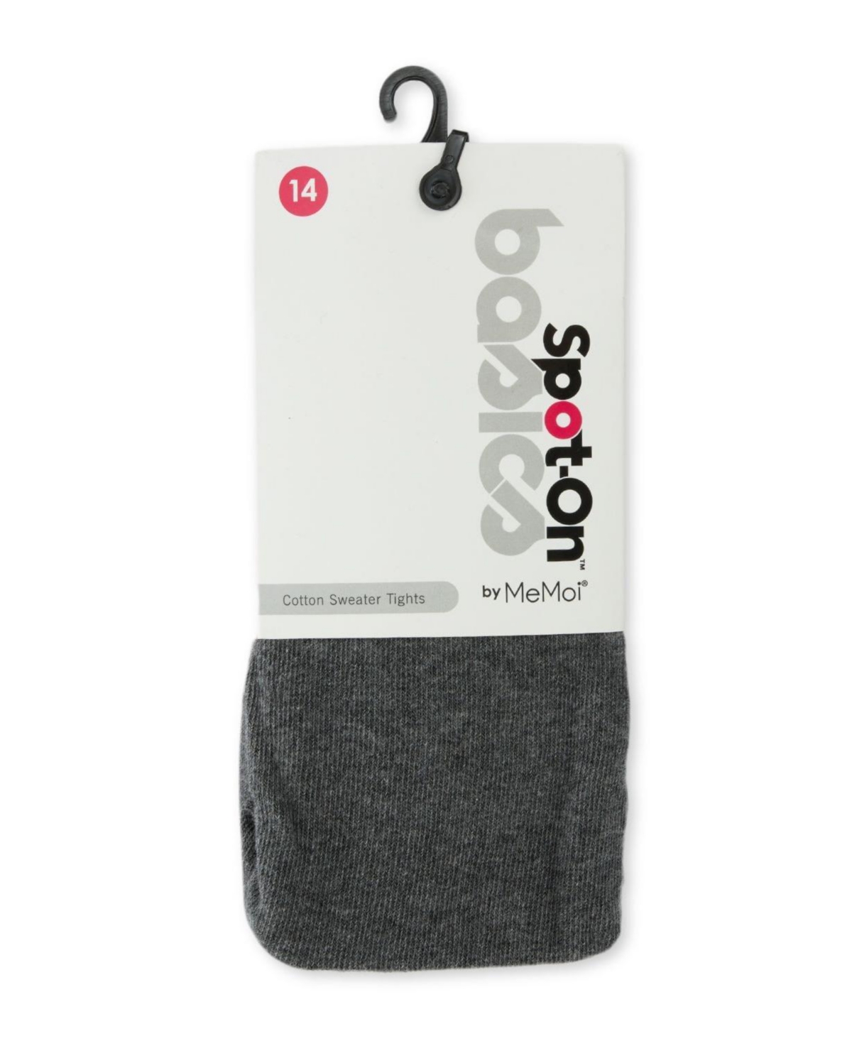MeMoi Little Girls Solid Cotton Sweater Tights