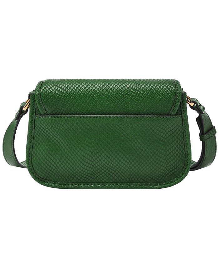 Fossil Heritage Mini Flap Leather Crossbody Bag Macy's