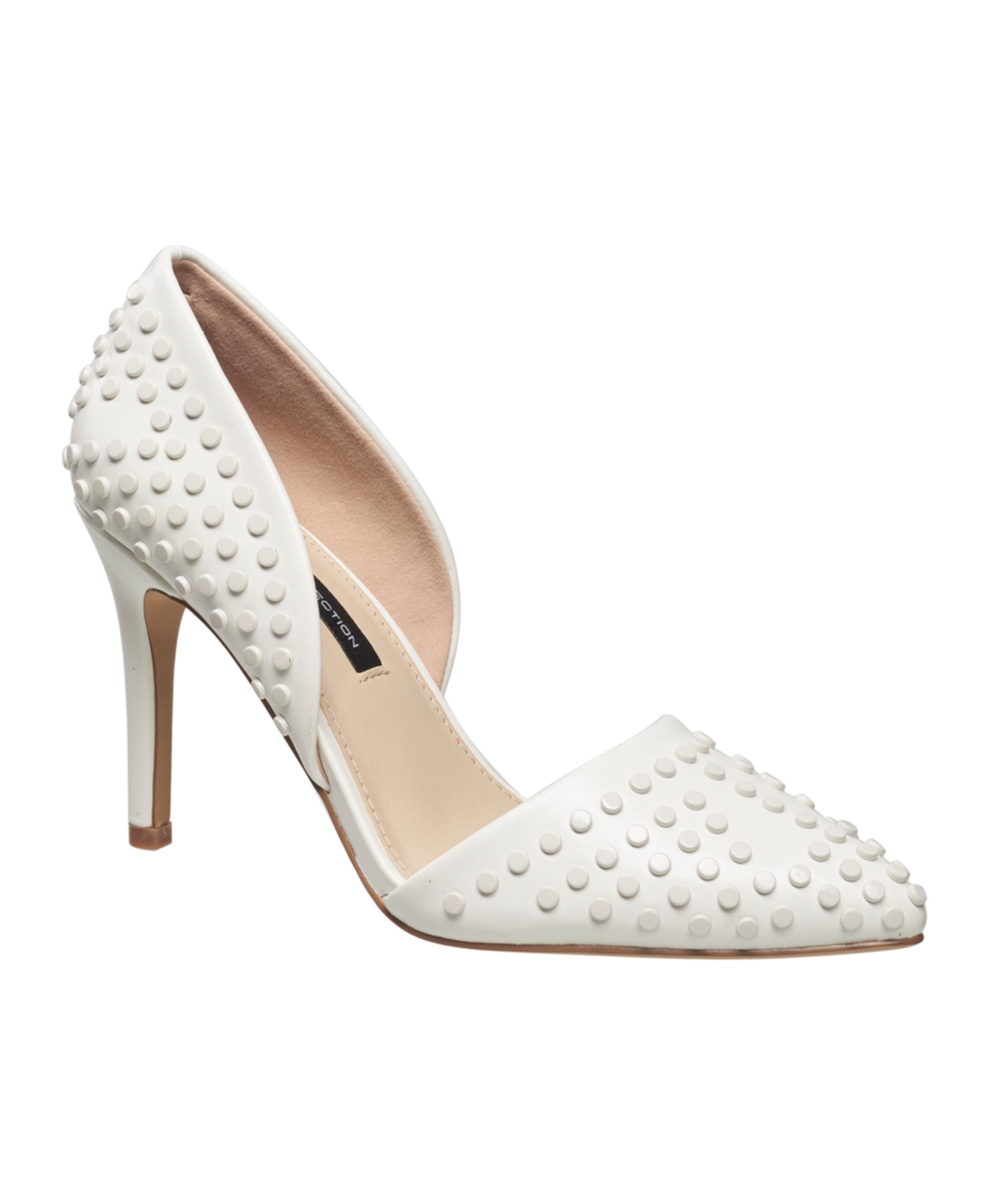 Shop French Connection Women's Forever Studded Pumps In White