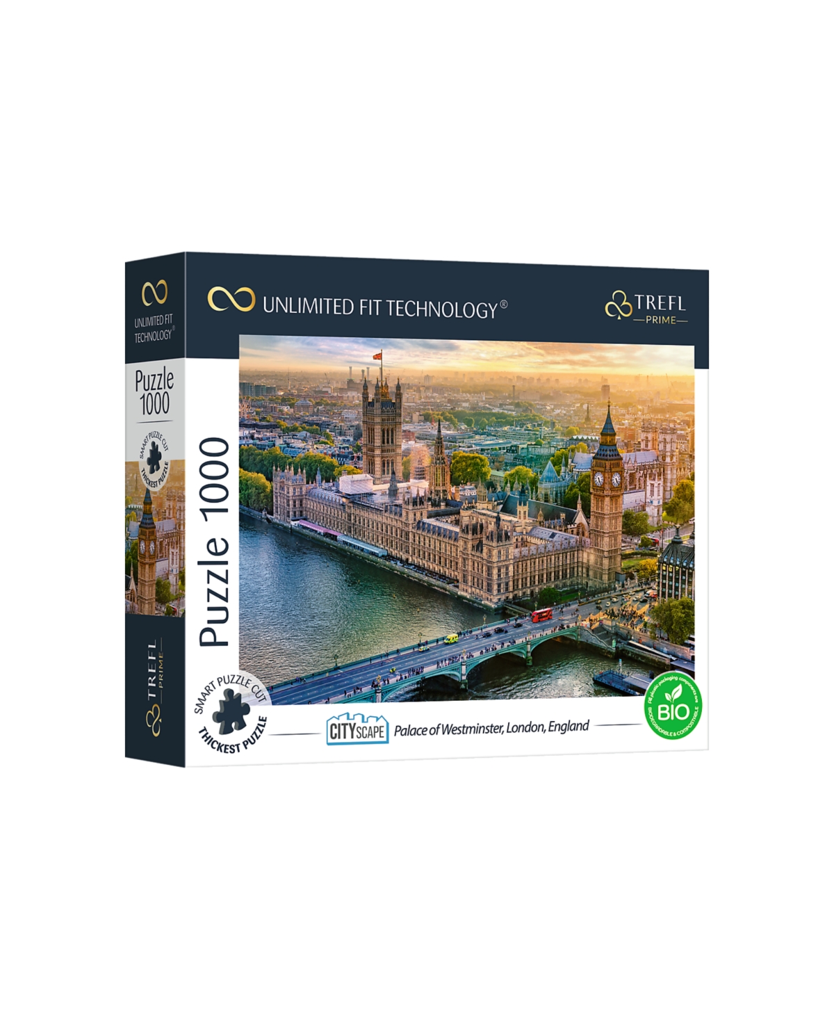 Trefl Prime 1000 Piece Puzzle- Cityscape: Palace Of Westminster, London, England In Multi