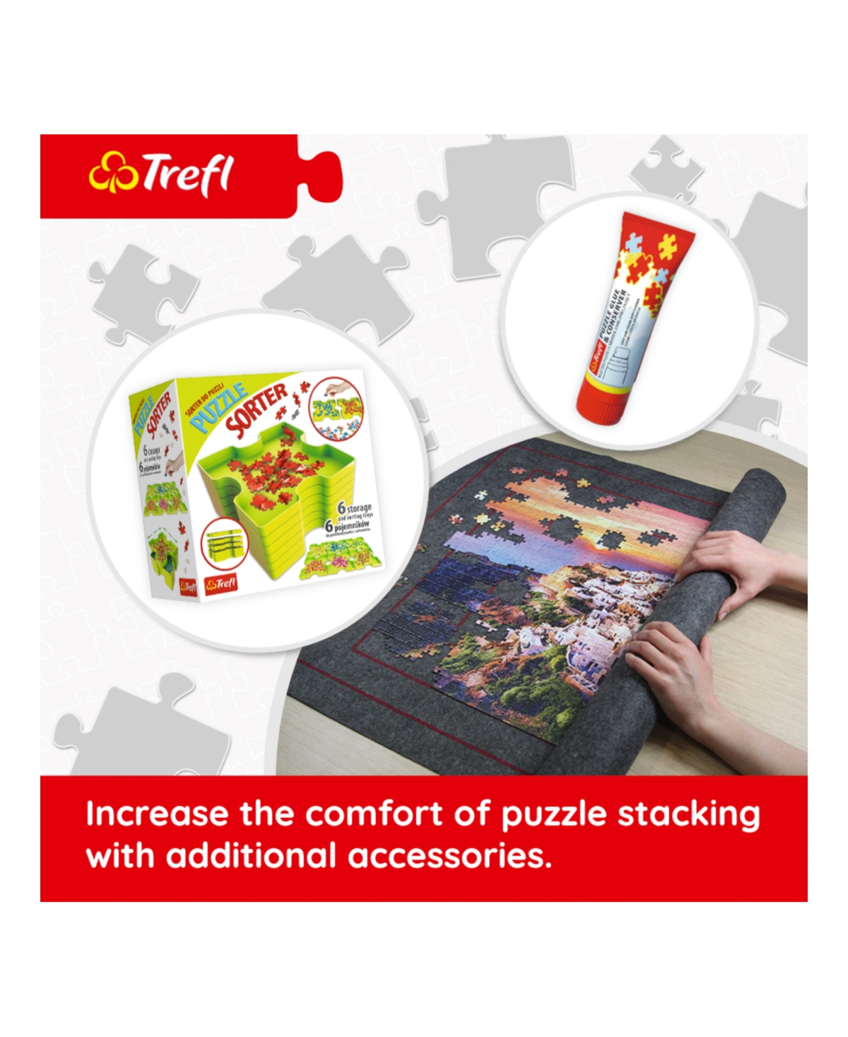 Trefl Red 3000 Piece Puzzle - Greek holidays