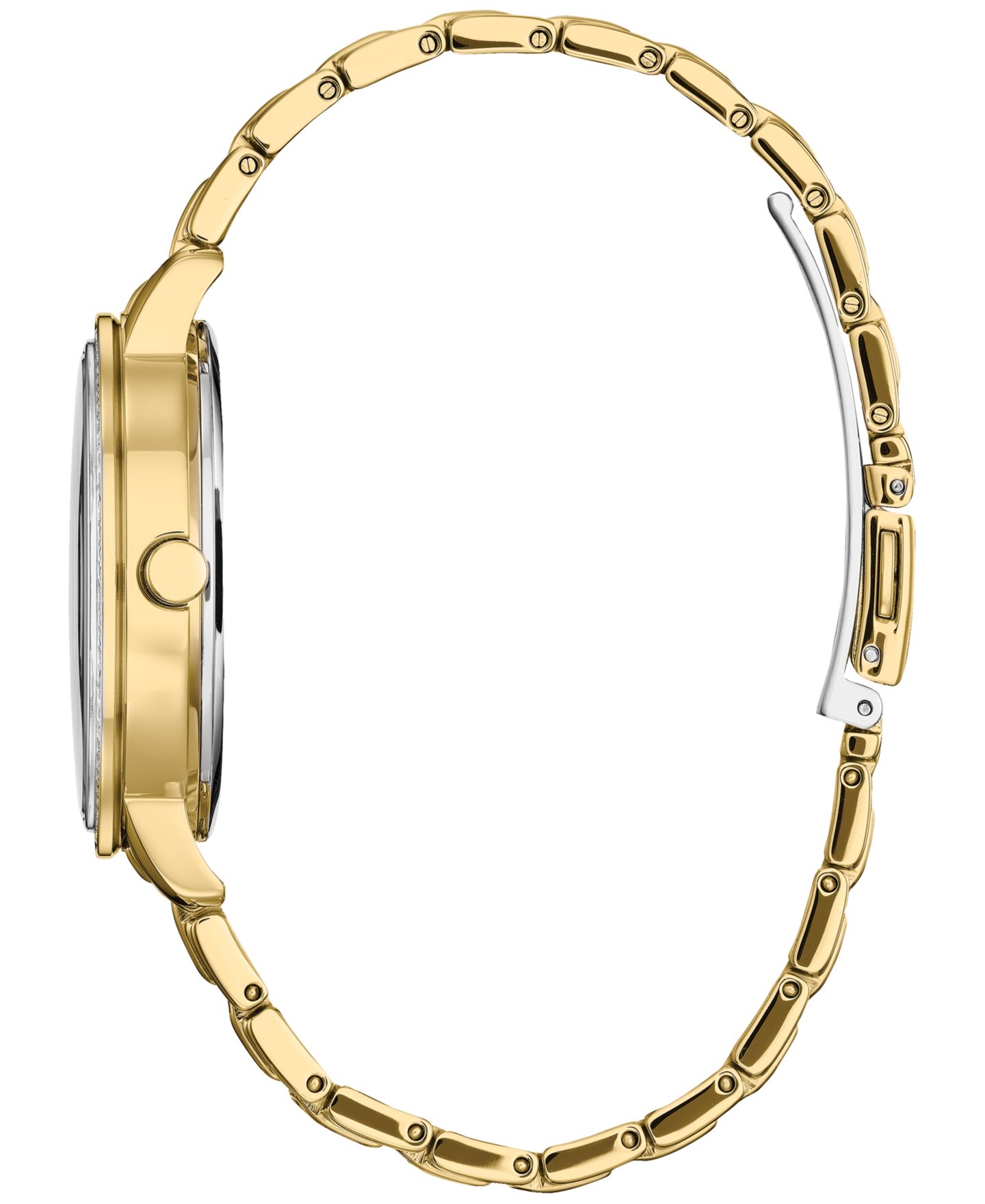 Citizen Eco-Drive Women's Disney Belle and Beast Gold-Tone Stainless Steel Bracelet Watch 36mm Gift Set — фото 2