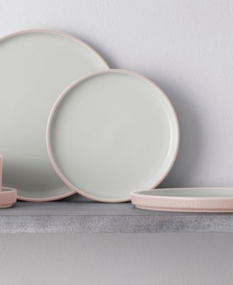 Colortex Stone Stax Salad Plates, Set of 4