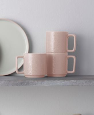 Colortex Stone Stax Mugs, Set of 4