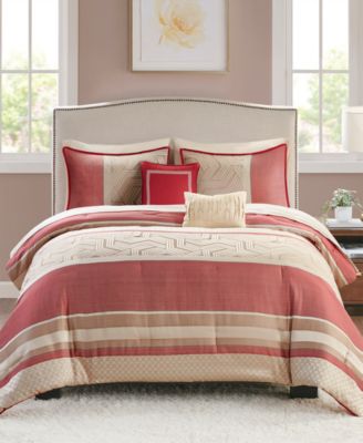 JLA Home - Astoria 9-Pc. Full Comforter Set