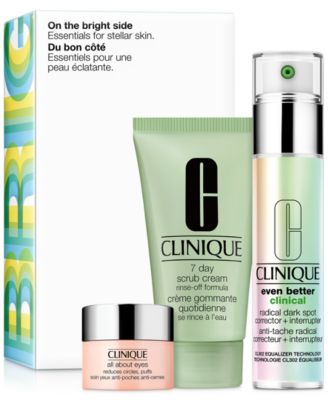 Clinique - 3-Pc. On The Bright Side Brightening Skincare Set