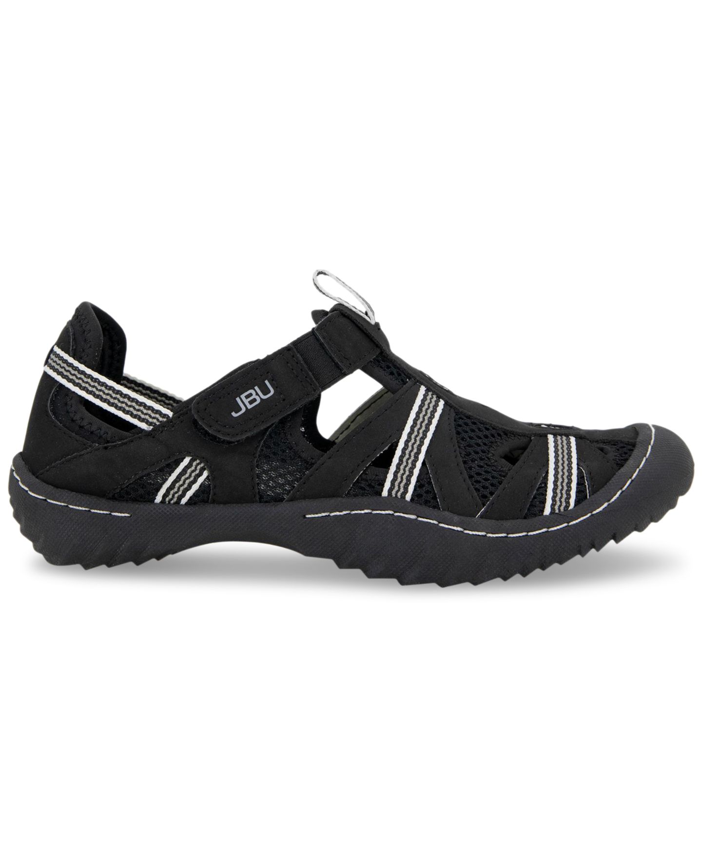 Женские кроссовки JBU Regional Water Ready Casual, цвет: Чёрный / Белый — фото 2