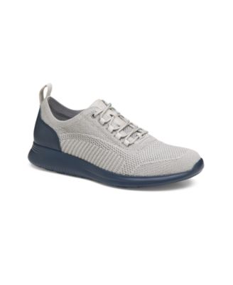 Johnston & Murphy Men's Amherst Knit U-Throat Lace-Up Sneakers - Macy's