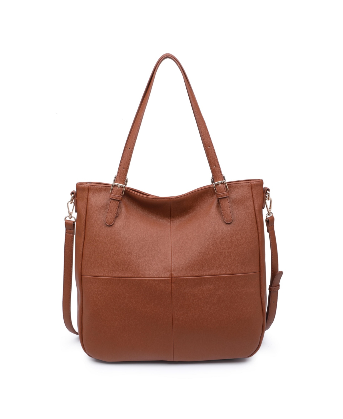 Moda Luxe Willow Medium Tote Bag In Cognac