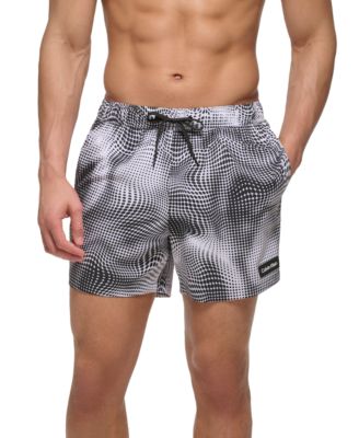 Calvin Klein - Men's Optical Wrap Swim Shorts