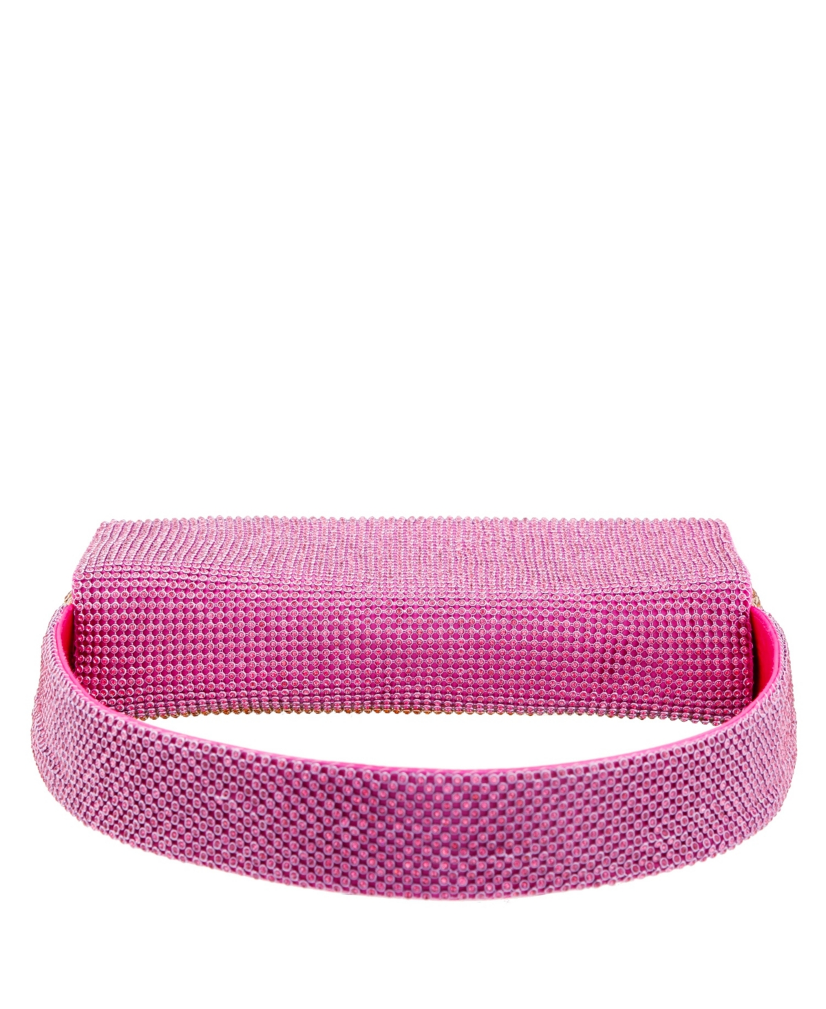 Nina Color Block Crystal Mesh Shoulder Bag