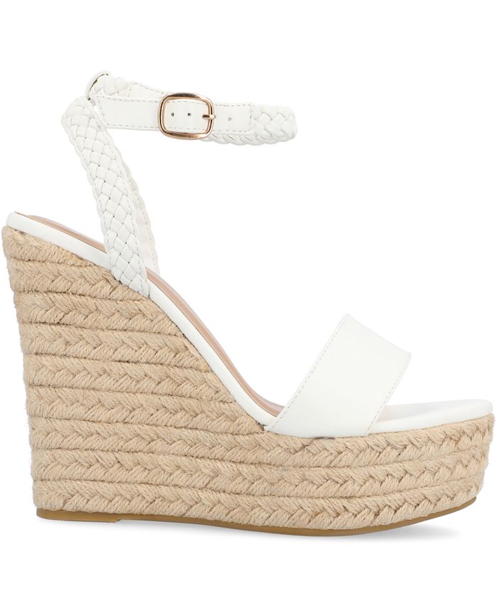Journee Collection Women's Andiah Platform Wedge Sandals Macy's